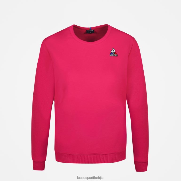 Жене Le Coq Sportif дуксерица црвена одећу LVZN2D313