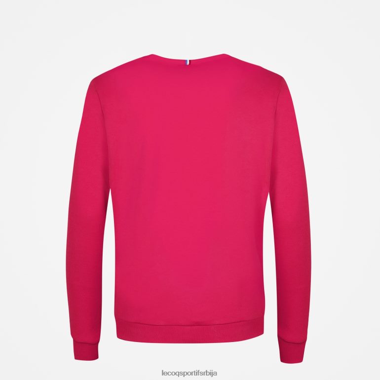 Жене Le Coq Sportif дуксерица црвена одећу LVZN2D313