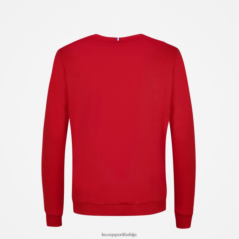 Жене Le Coq Sportif дуксерица црвена одећу LVZN2D595