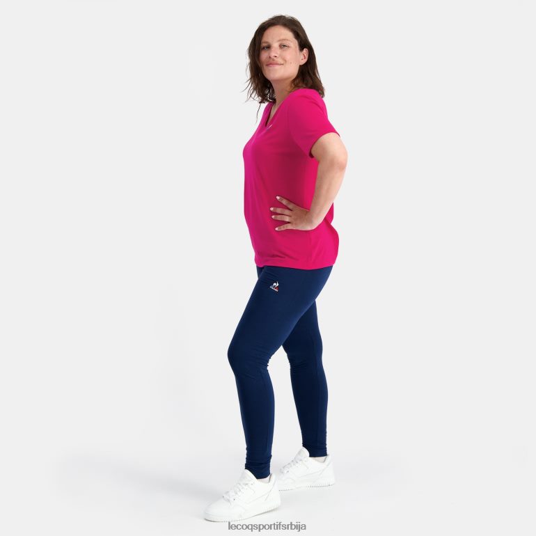 Жене Le Coq Sportif хеланке плаве одећу LVZN2D364