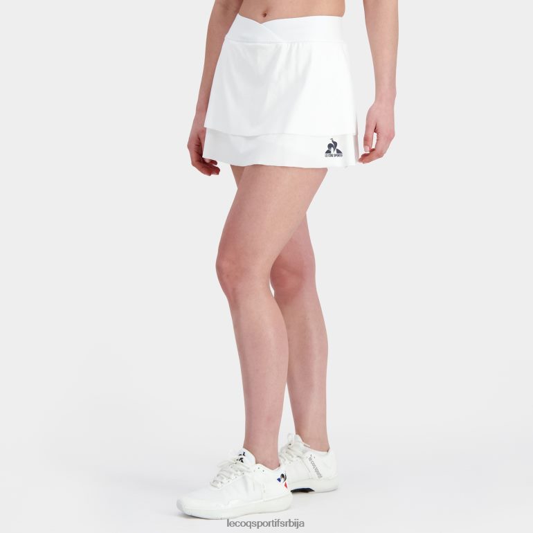 Жене Le Coq Sportif сукња бела одећу LVZN2D366