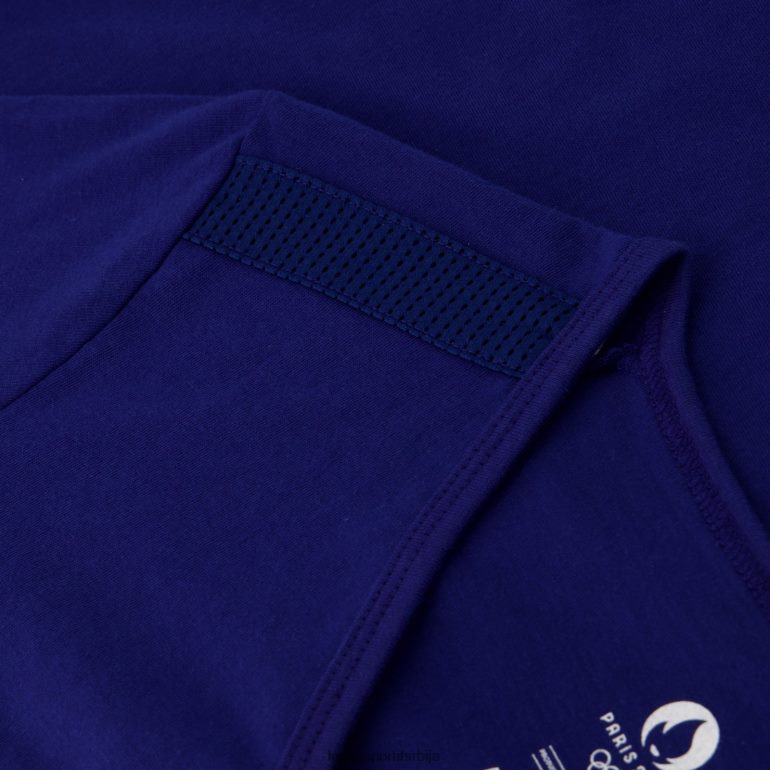 Жене Le Coq Sportif мајица плава одећу LVZN2D342