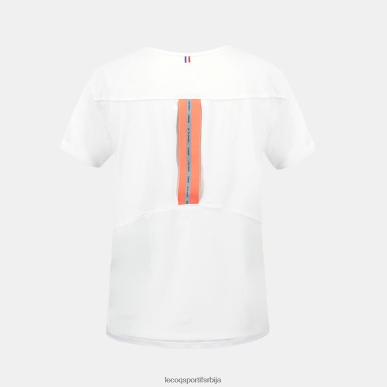 Жене Le Coq Sportif мајица бела одећу LVZN2D353