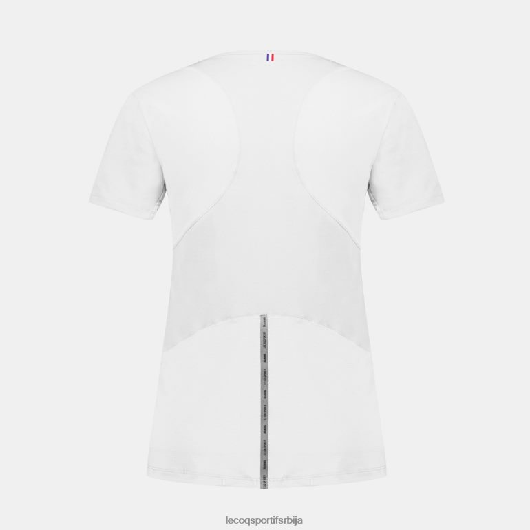 Жене Le Coq Sportif мајица бела одећу LVZN2D356