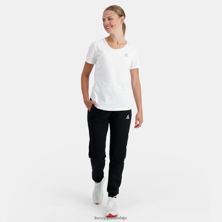 Жене Le Coq Sportif мајица бела одећу LVZN2D356