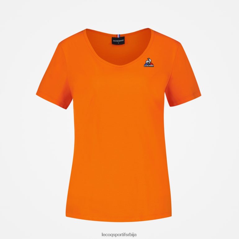 Жене Le Coq Sportif мајица наранџаста одећу LVZN2D593