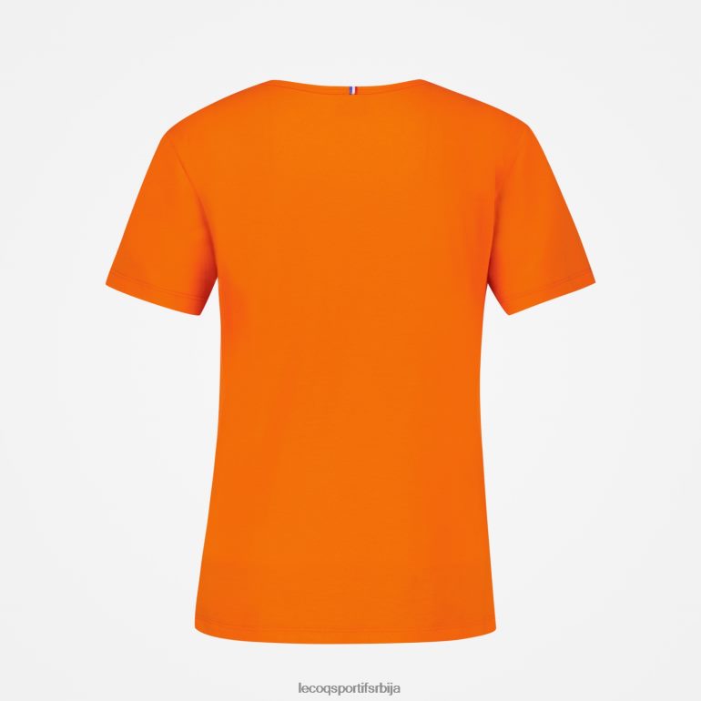 Жене Le Coq Sportif мајица наранџаста одећу LVZN2D593