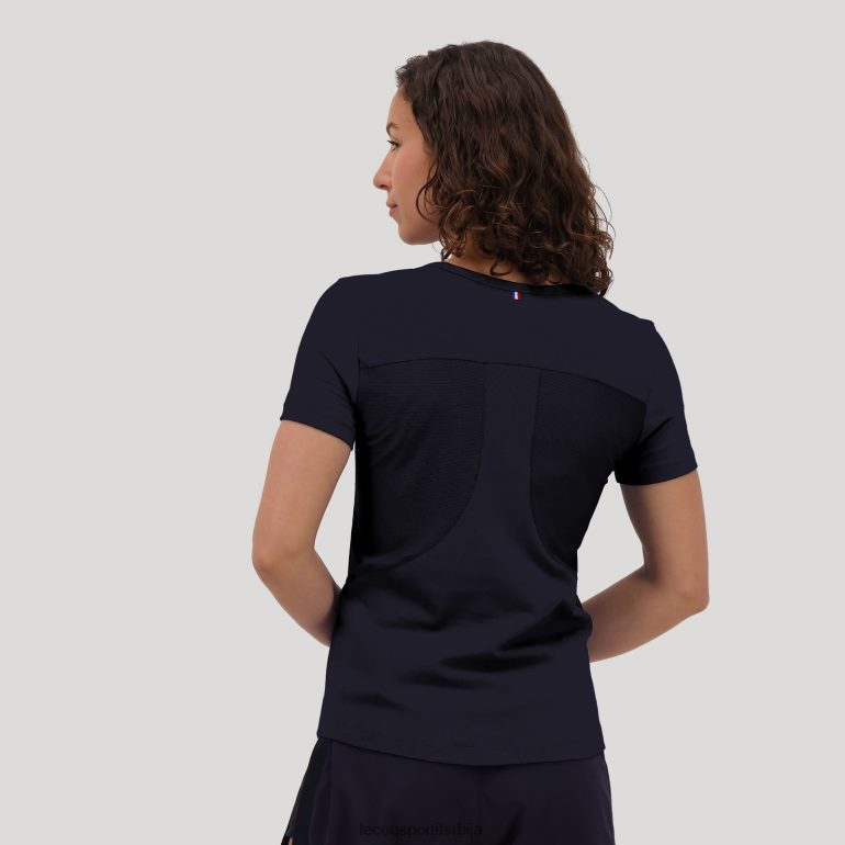 Жене Le Coq Sportif мајица плава одећу LVZN2D602