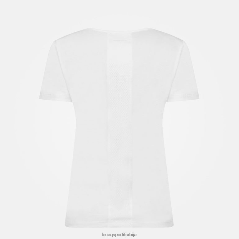 Жене Le Coq Sportif мајица бела одећу LVZN2D608
