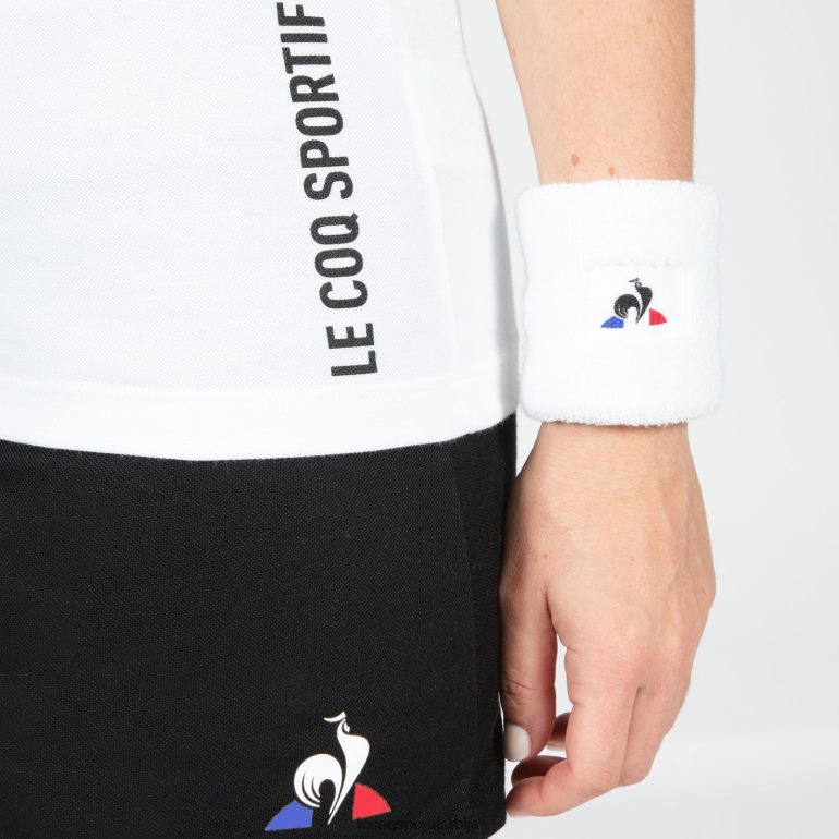 Жене Le Coq Sportif мајица бела одећу LVZN2D608