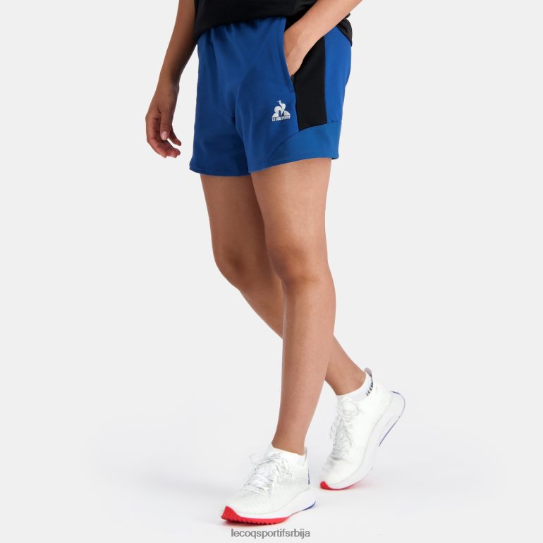 Жене Le Coq Sportif шорц плаве боје одећу LVZN2D331