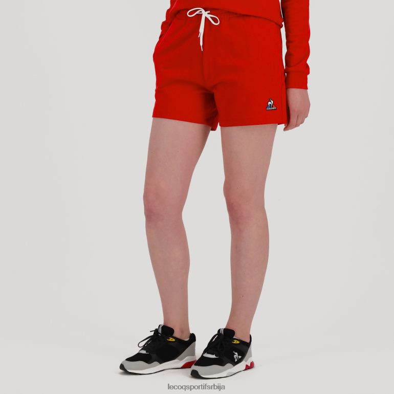 Жене Le Coq Sportif кратке панталоне црвене одећу LVZN2D611