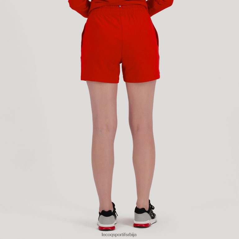 Жене Le Coq Sportif кратке панталоне црвене одећу LVZN2D611