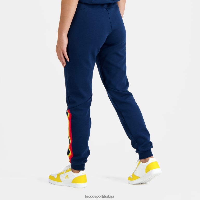 Жене Le Coq Sportif панталоне плаве одећу LVZN2D612