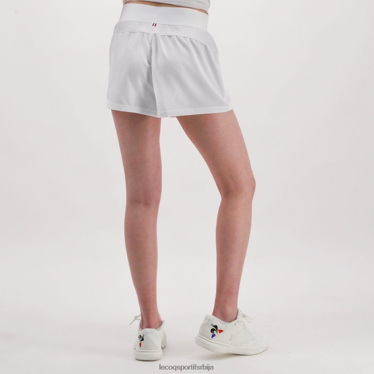 Жене Le Coq Sportif шорц беле одећу LVZN2D614