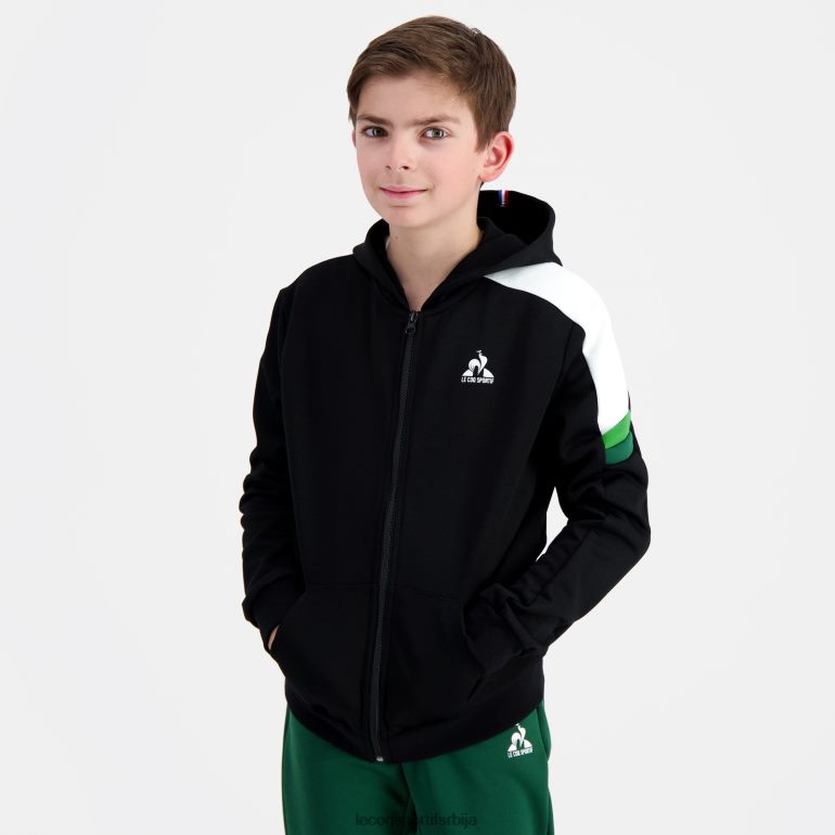 деца Le Coq Sportif дуксерица са капуљачом и рајсфершлусом у више боја одећу LVZN2D391