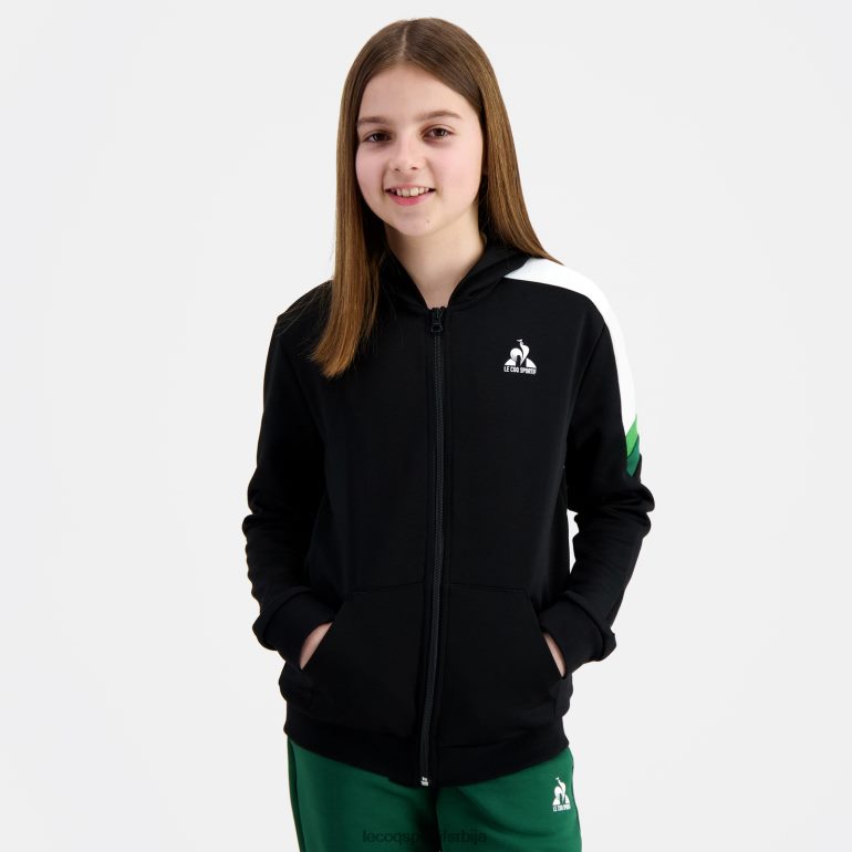 деца Le Coq Sportif дуксерица са капуљачом и рајсфершлусом у више боја одећу LVZN2D391