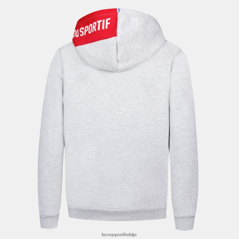 деца Le Coq Sportif дуксерица с капуљачом сива одећу LVZN2D393