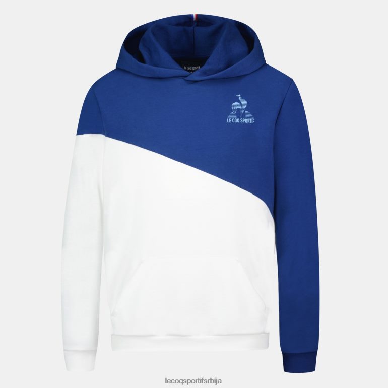 деца Le Coq Sportif дуксерица са капуљачом плава одећу LVZN2D395