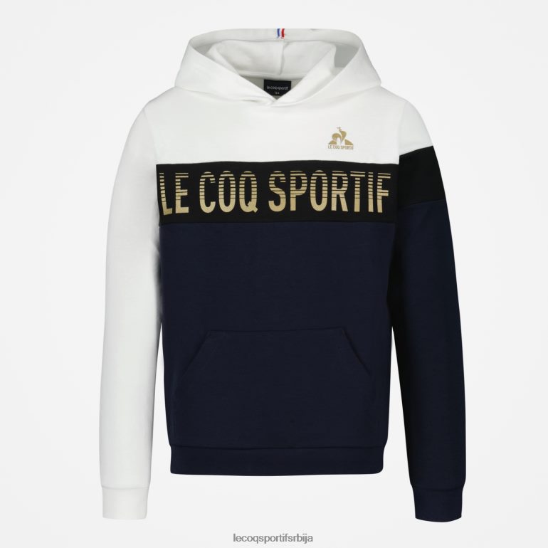 деца Le Coq Sportif дуксерица са капуљачом плава одећу LVZN2D638