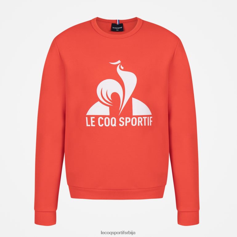 деца Le Coq Sportif дуксерица црвена одећу LVZN2D659