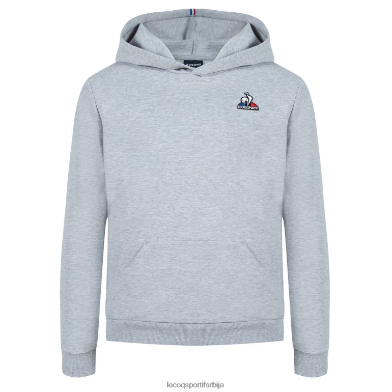 деца Le Coq Sportif дуксерица с капуљачом сива одећу LVZN2D669
