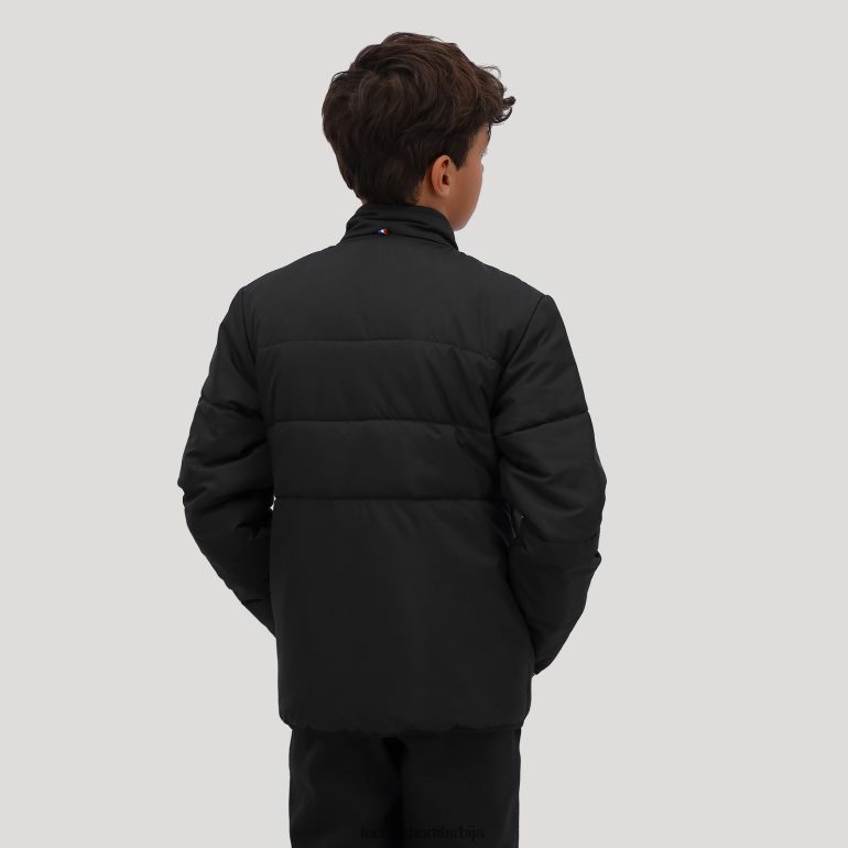 деца Le Coq Sportif јакна црна одећу LVZN2D657