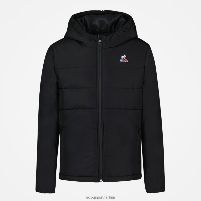деца Le Coq Sportif јакна црна одећу LVZN2D658