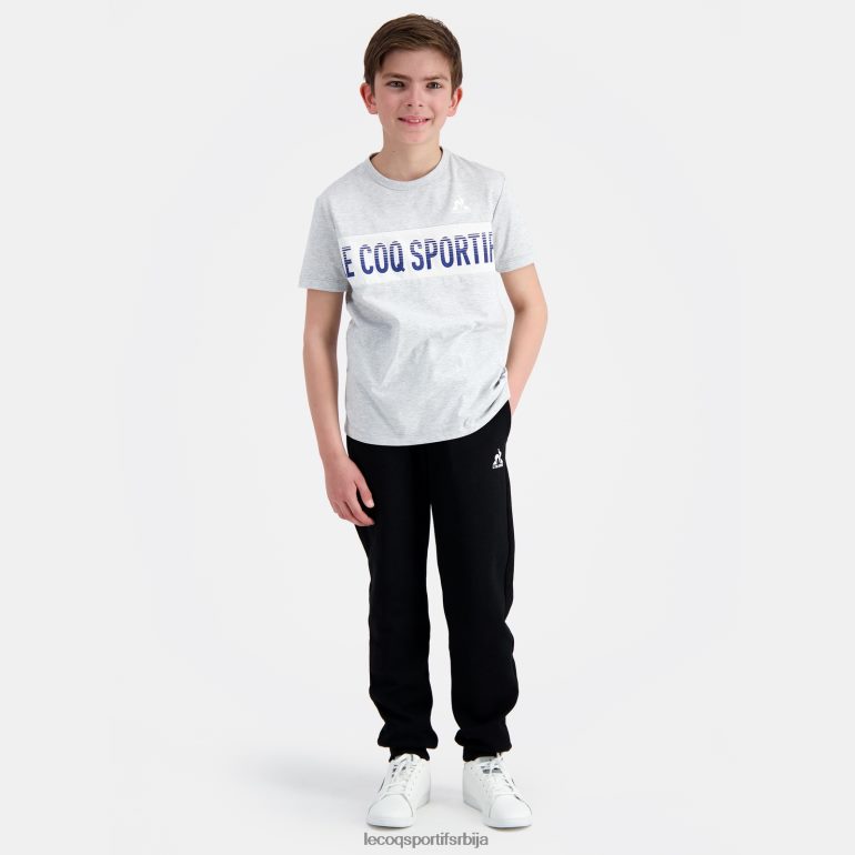 деца Le Coq Sportif мајица сива одећу LVZN2D378