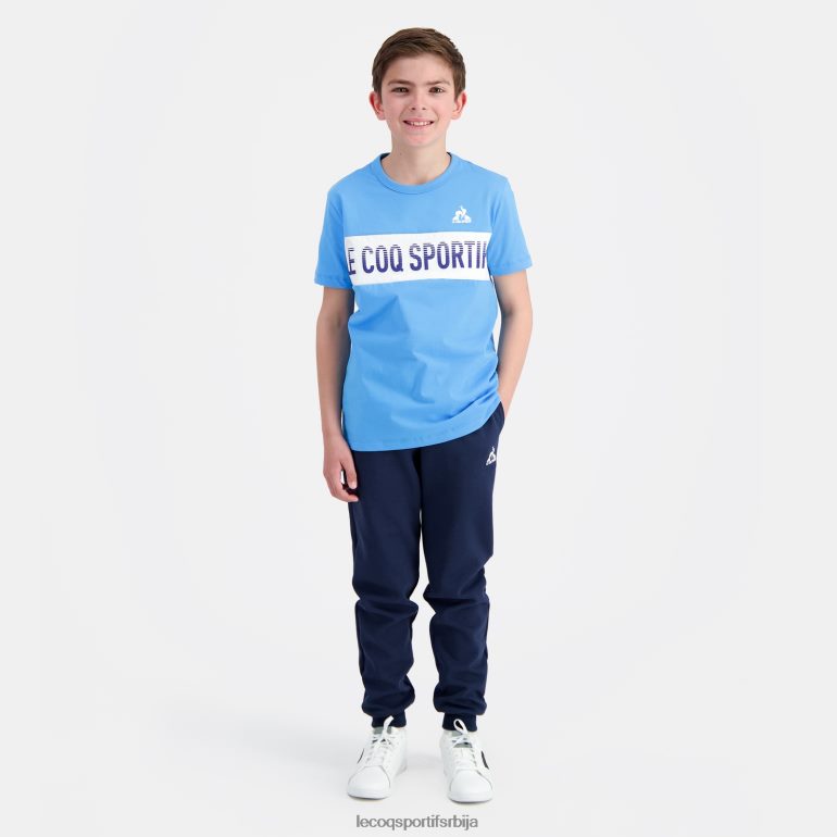 деца Le Coq Sportif мајица плава одећу LVZN2D379