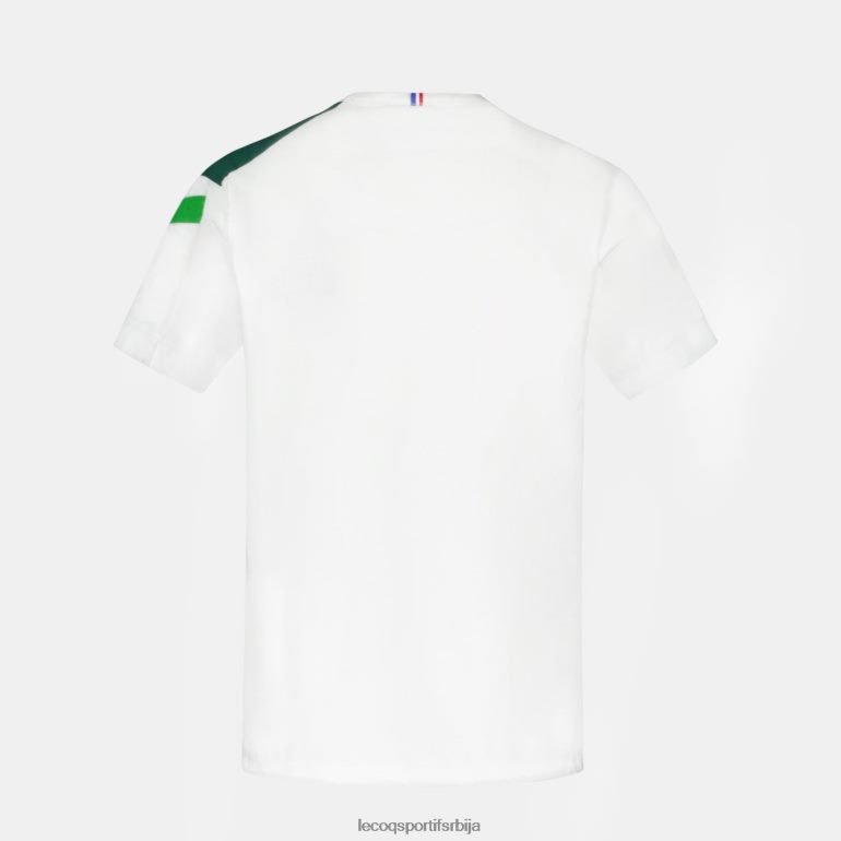 деца Le Coq Sportif мајица бела одећу LVZN2D382