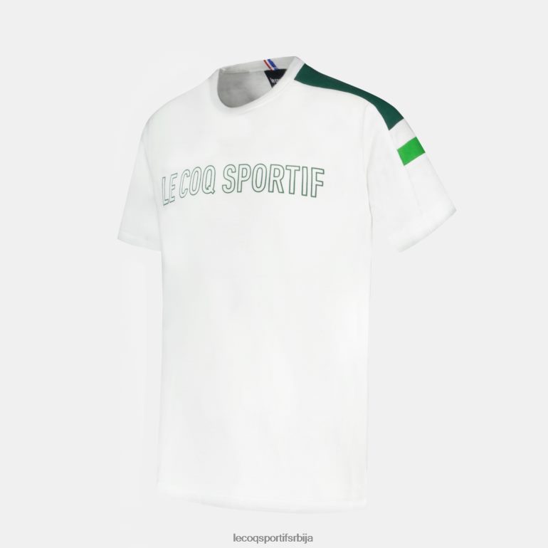 деца Le Coq Sportif мајица бела одећу LVZN2D382