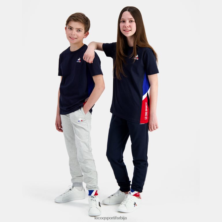 деца Le Coq Sportif мајица плава одећу LVZN2D385