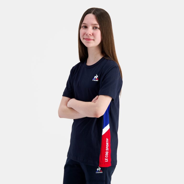 деца Le Coq Sportif мајица плава одећу LVZN2D385