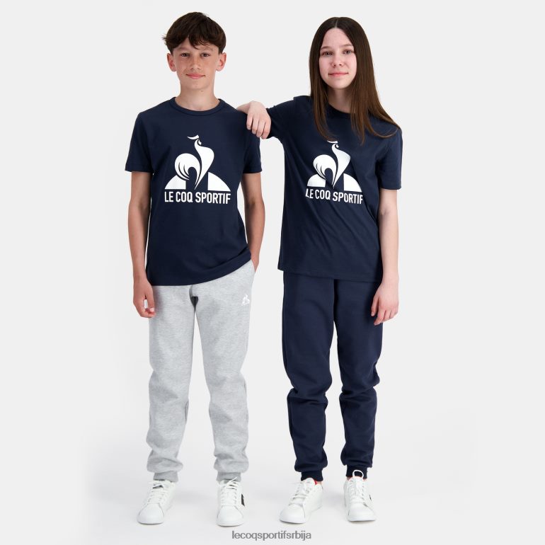 деца Le Coq Sportif мајица плава одећу LVZN2D388