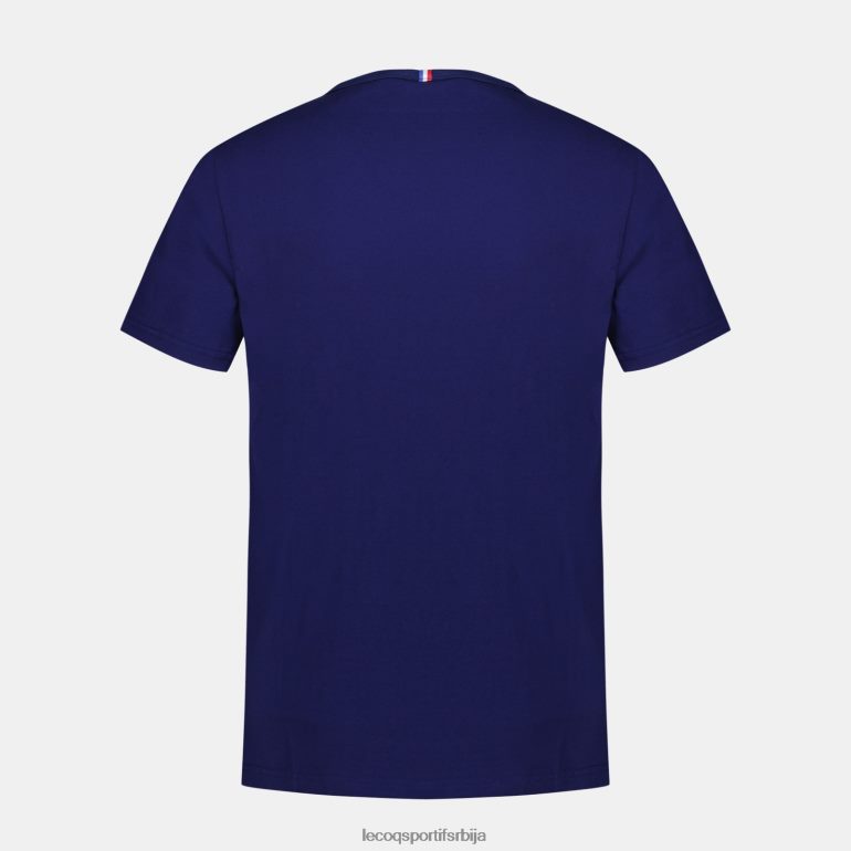 деца Le Coq Sportif мајица - кв де франце плава одећу LVZN2D389