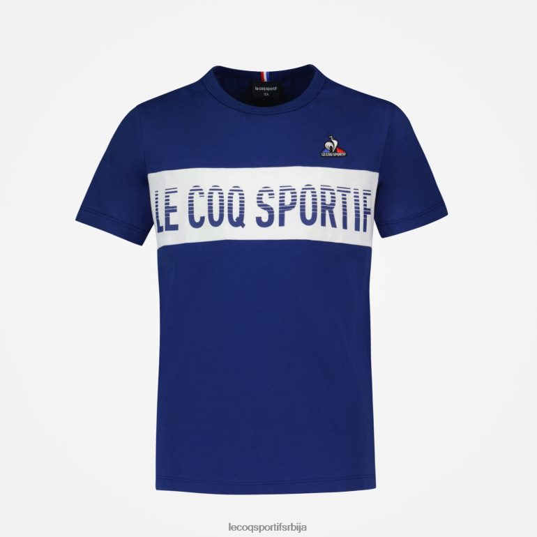 деца Le Coq Sportif мајица плава одећу LVZN2D644
