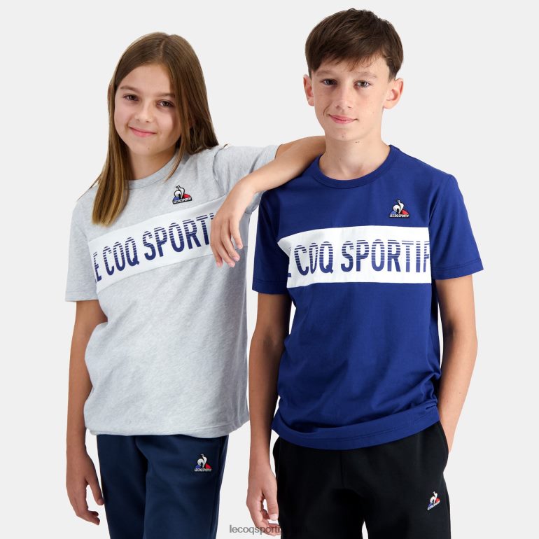 деца Le Coq Sportif мајица плава одећу LVZN2D644
