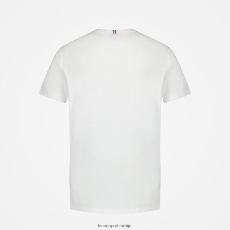 деца Le Coq Sportif мајица бела одећу LVZN2D646