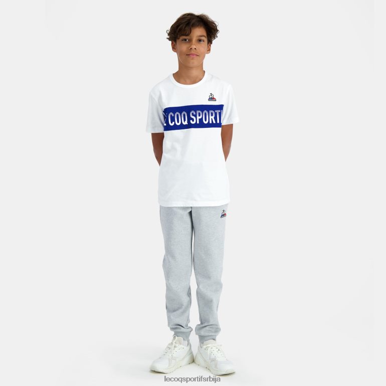 деца Le Coq Sportif мајица бела одећу LVZN2D646