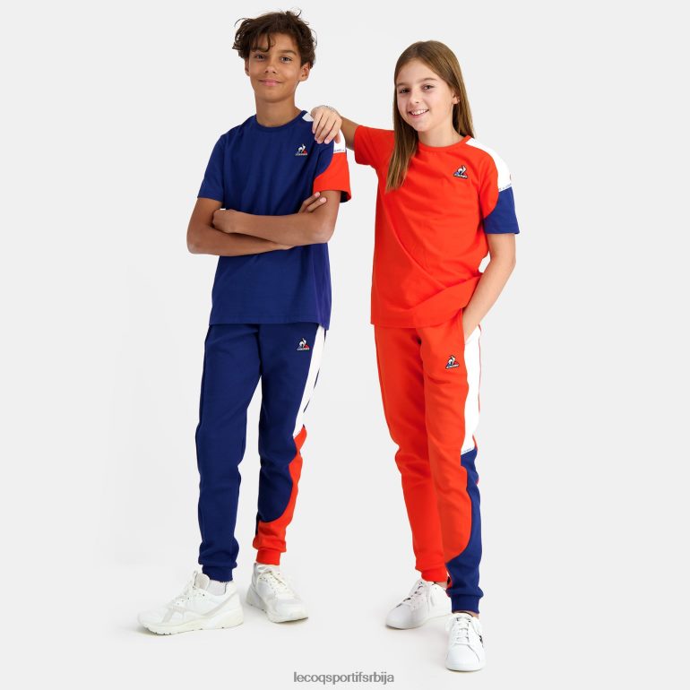 деца Le Coq Sportif мајица плава одећу LVZN2D651