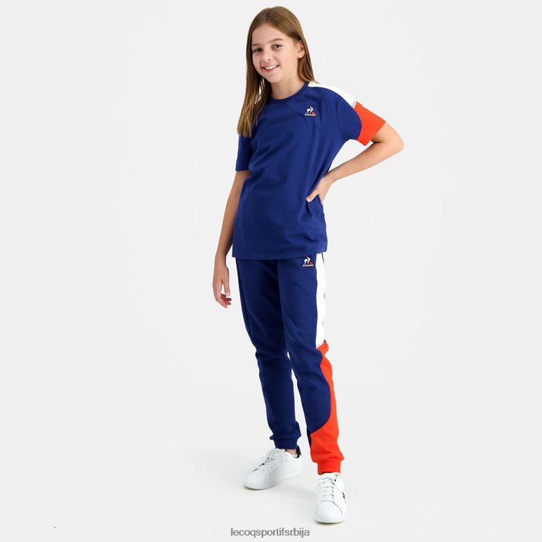 деца Le Coq Sportif мајица плава одећу LVZN2D651