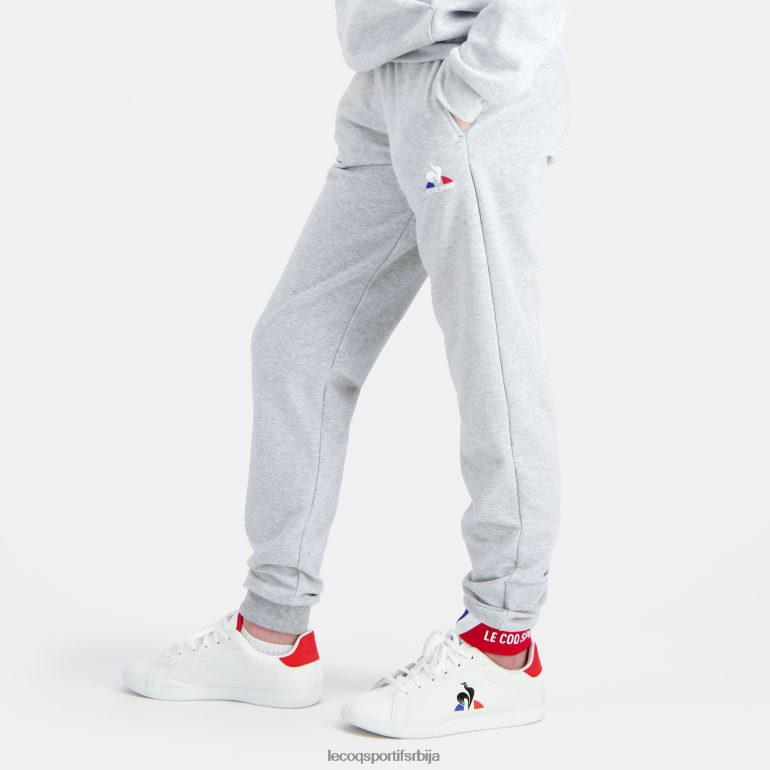 деца Le Coq Sportif панталоне сиве одећу LVZN2D403