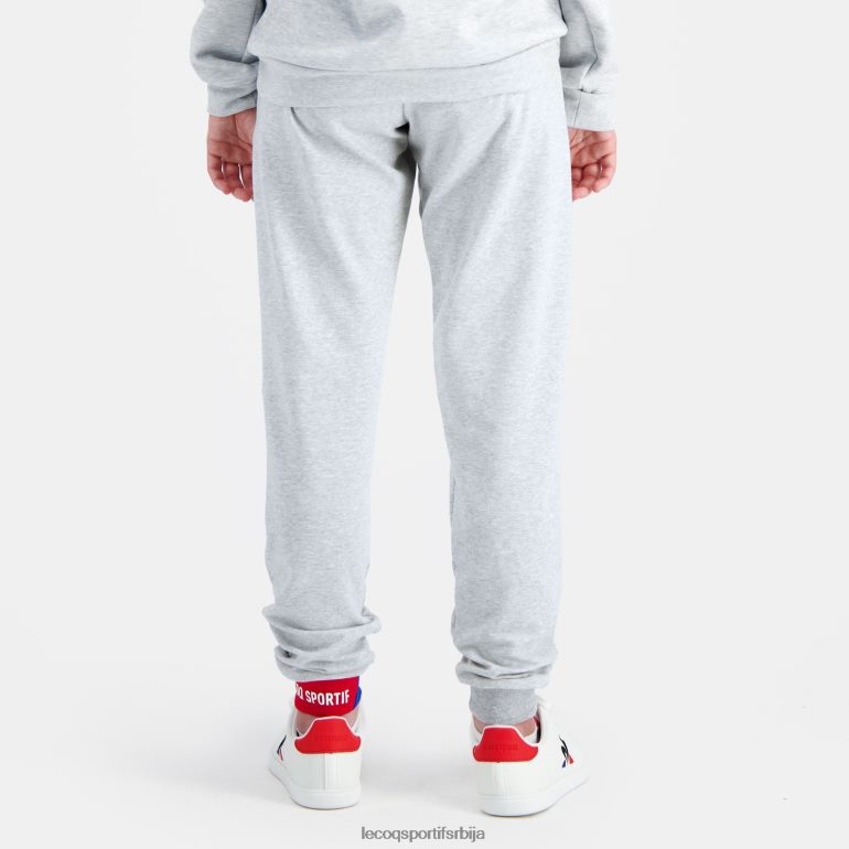 деца Le Coq Sportif панталоне сиве одећу LVZN2D403
