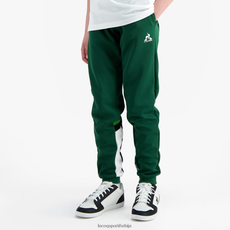 деца Le Coq Sportif панталоне зелене одећу LVZN2D406