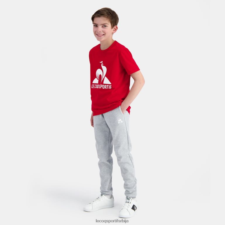 деца Le Coq Sportif панталоне сиве одећу LVZN2D408