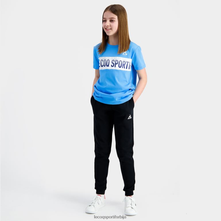деца Le Coq Sportif панталоне црне одећу LVZN2D409