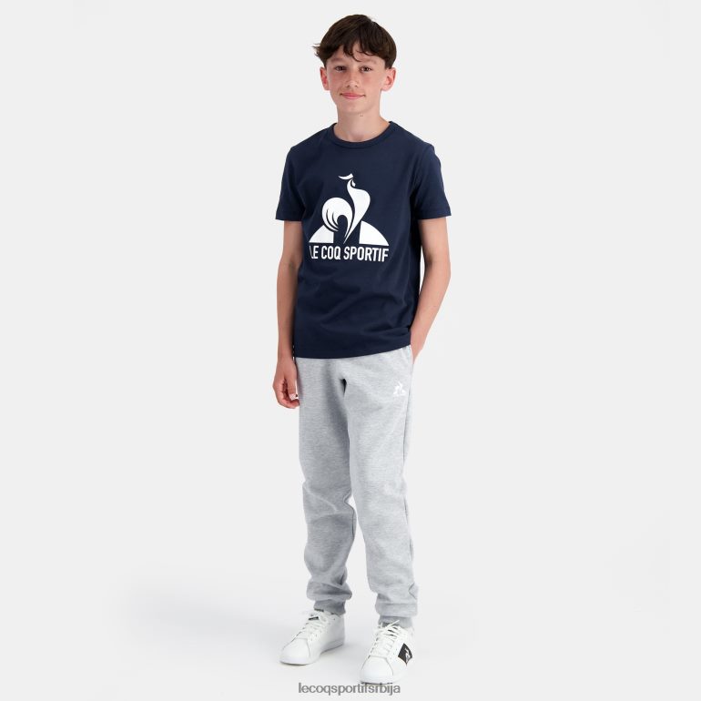 деца Le Coq Sportif панталоне сиве одећу LVZN2D410