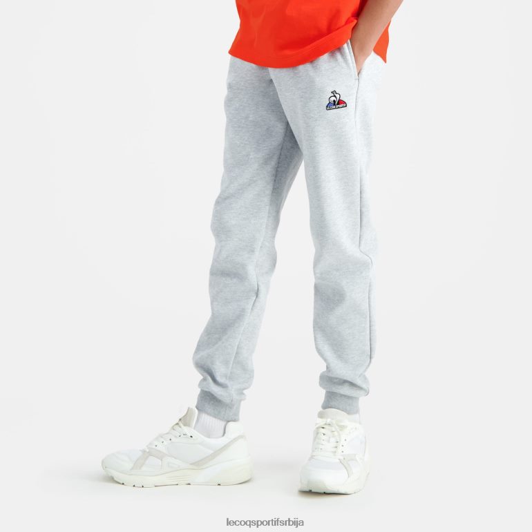 деца Le Coq Sportif панталоне сиве одећу LVZN2D662