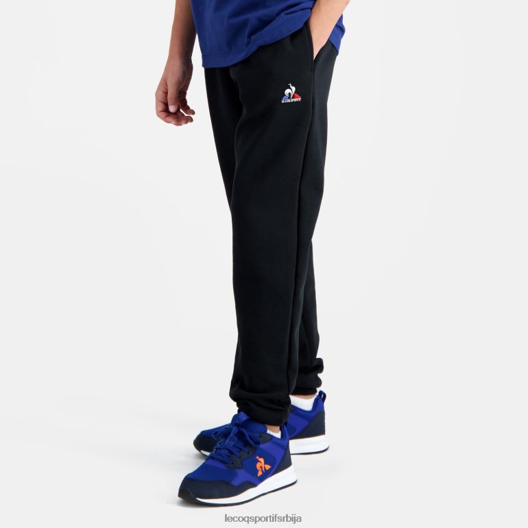 деца Le Coq Sportif панталоне црне одећу LVZN2D664